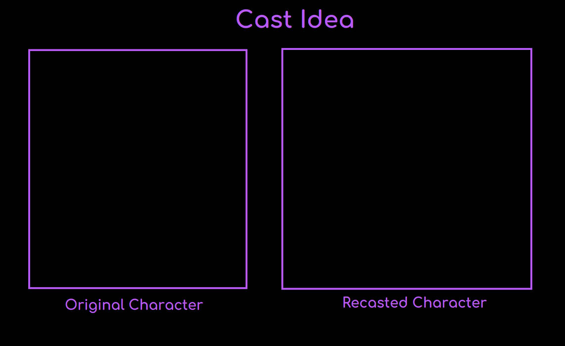 cast idea Blank Meme Template
