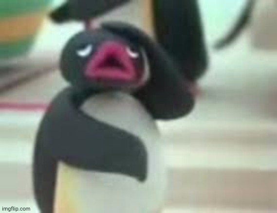 Pingu oh no | image tagged in pingu oh no | made w/ Imgflip meme maker