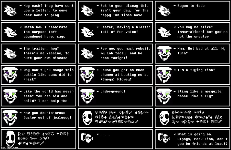 Gaster got involved in the drama | made w/ Imgflip meme maker