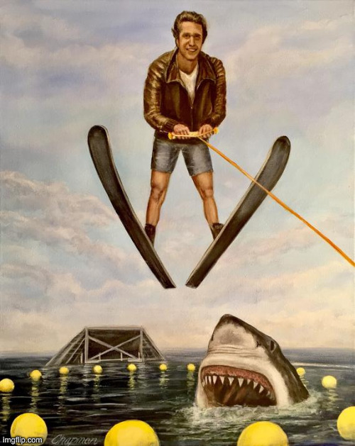 Maureen Comey & The 5th Circuit Court | image tagged in jump the shark,political meme,politics,funny memes,funny,who's your daddy | made w/ Imgflip meme maker