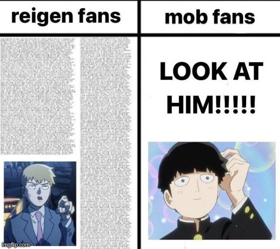 image tagged in mob,mp100 | made w/ Imgflip meme maker