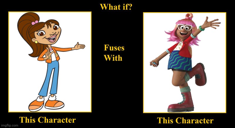 What if Maya Santos Fuses With Margot | image tagged in what if fuses,maya santos,maya and miguel,margot,ruby gillman teenage kraken,dark tan skin | made w/ Imgflip meme maker