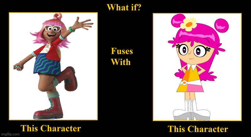 What if Margot Fuses With Ami Onuki | image tagged in what if fuses,margot,ruby gillman teenage kraken,hi hi puffy amiyumi,ami onuki,hi hi puffy ami yumi | made w/ Imgflip meme maker