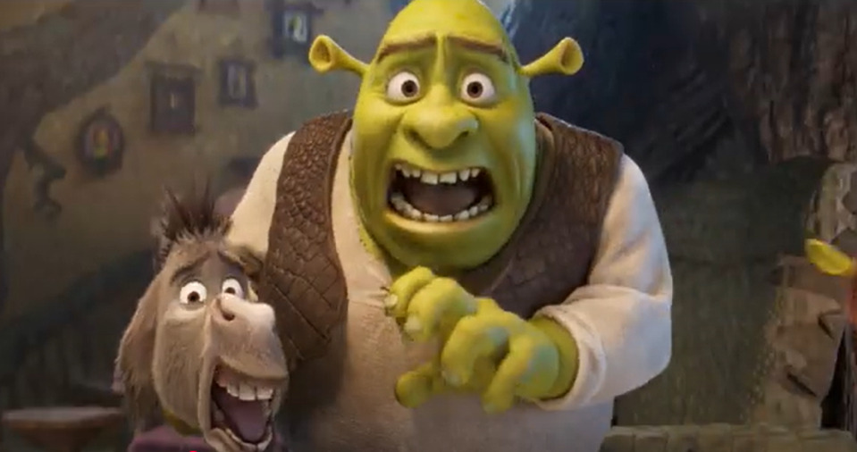 Ugly Shrek Blank Meme Template