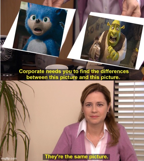 Shrek 5 meme | image tagged in memes,they're the same picture,shrek for five minutes,shrek,funny memes | made w/ Imgflip meme maker