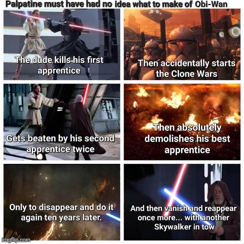 Palpatines nightmare | made w/ Imgflip meme maker