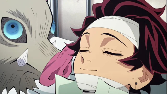 Inosuke Stares Blank Meme Template