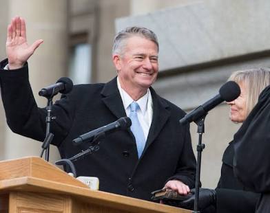 Governor Brad Little Blank Meme Template