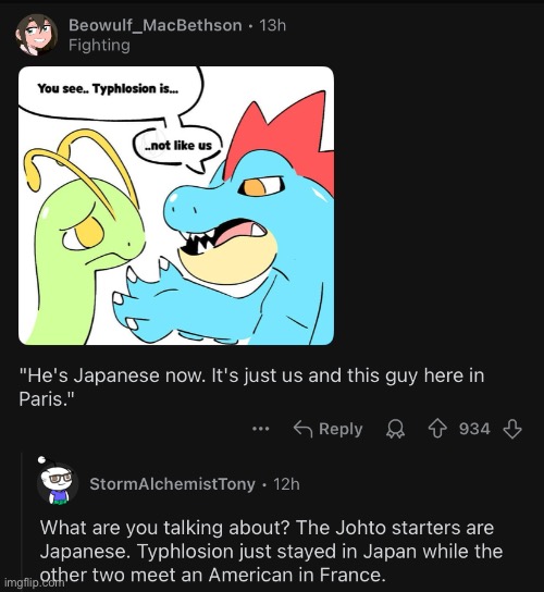 The starter Trio for Legends ZA was revealed today, this is the first post I see lol | made w/ Imgflip meme maker