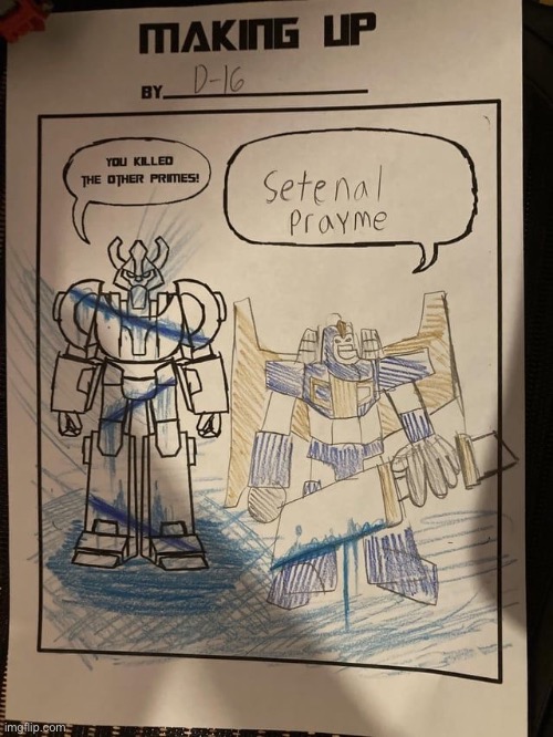 Posting Transformers Memes: Day 3 (I like how he looks like the animated ver) | image tagged in transformers | made w/ Imgflip meme maker