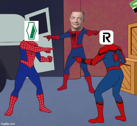 Spider Man Triple | image tagged in spider man triple | made w/ Imgflip meme maker