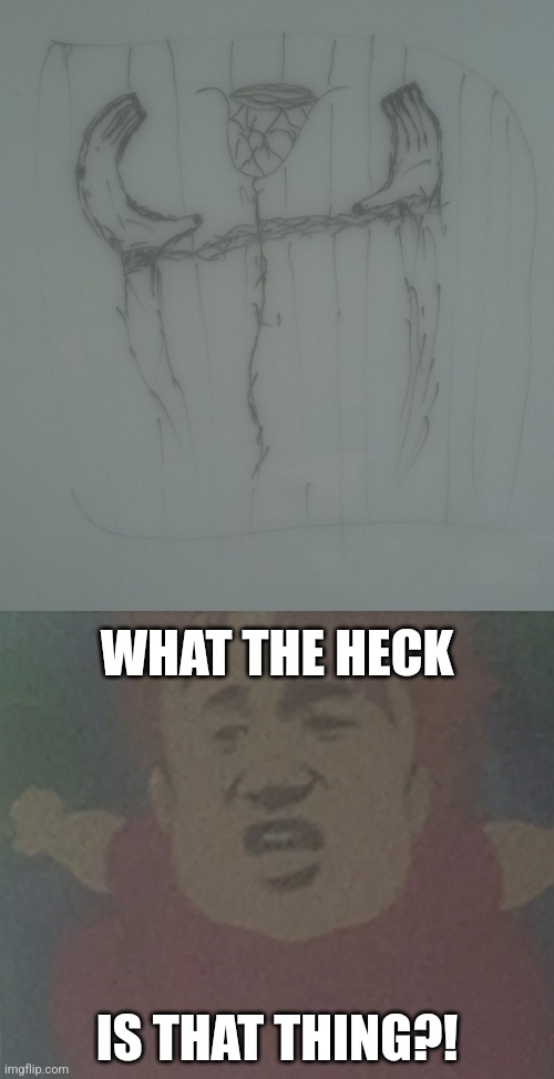 WHAT THE HECK; IS THAT THING?! | image tagged in memes,uncanny,epic | made w/ Imgflip meme maker