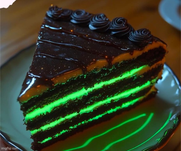 Nuclear cake | made w/ Imgflip meme maker