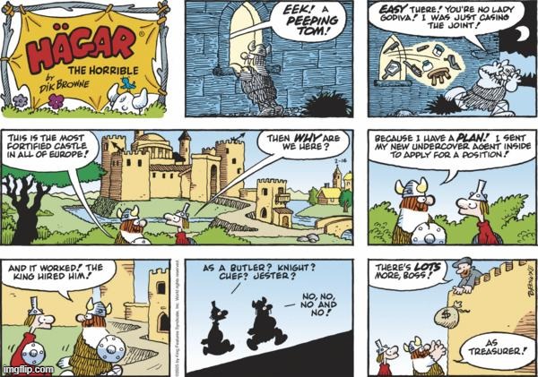 Hagar the Horrible | image tagged in comics | made w/ Imgflip meme maker