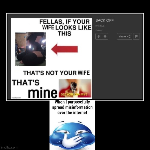 made w/ Imgflip demotivational maker