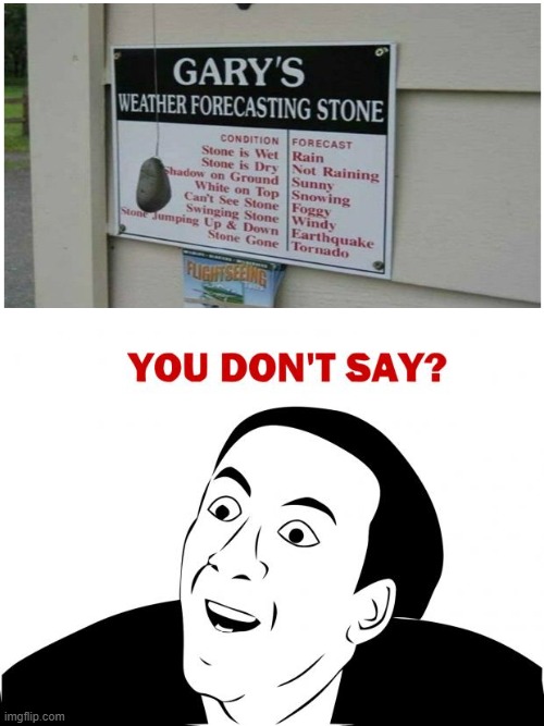 yep, it's a stone | image tagged in memes,you don't say,you had one job | made w/ Imgflip meme maker