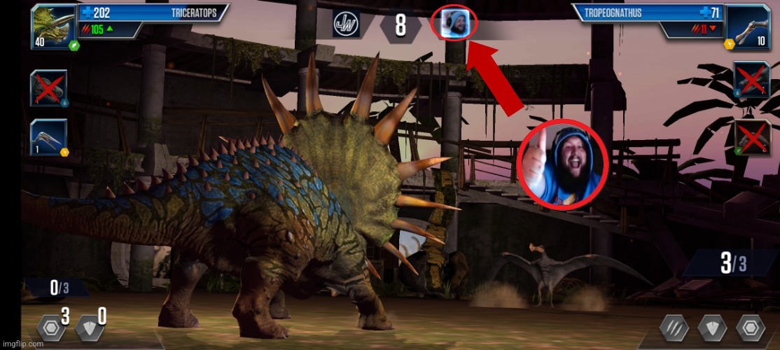 CaseOh playing JWTG!?.mp3 | image tagged in jurassic park,jurassic world,jurassic park/world,caseoh | made w/ Imgflip meme maker