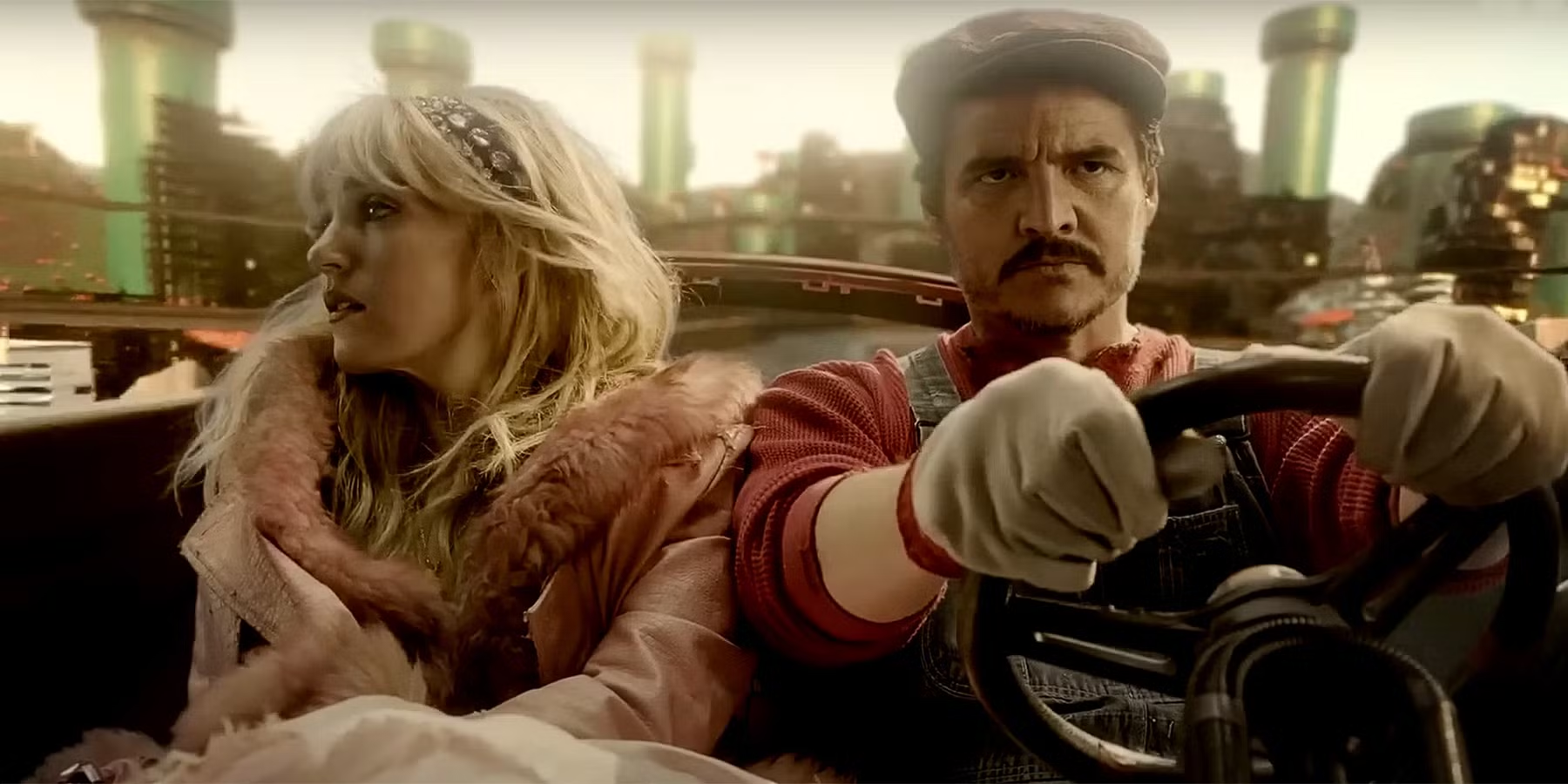 Pedro Pascal As Super Mario Blank Meme Template