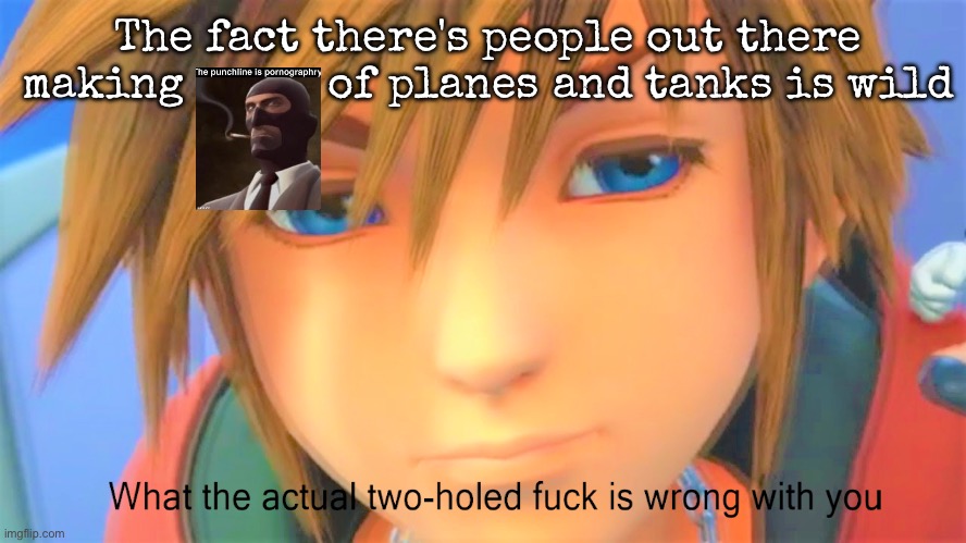 What the actual two-holed fuck is wrong with you | The fact there's people out there making           of planes and tanks is wild | image tagged in what the actual two-holed fuck is wrong with you,msmg | made w/ Imgflip meme maker