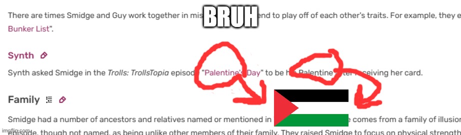 Bruh | BRUH | image tagged in name soundalikes,memes,palestine,trolls | made w/ Imgflip meme maker