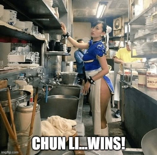 Chun Li | CHUN LI...WINS! | image tagged in video games | made w/ Imgflip meme maker