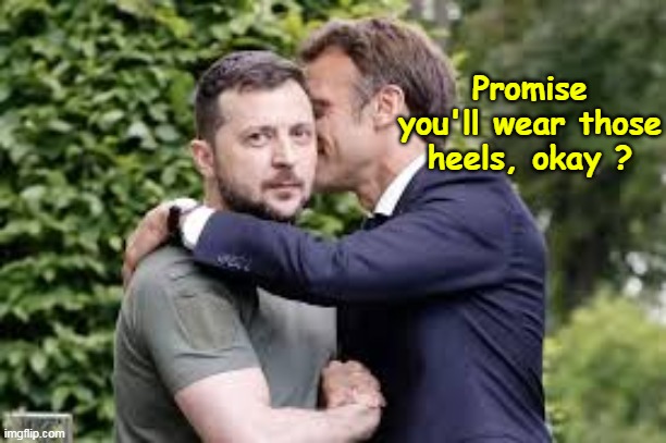 Promise you'll wear those heels, okay ? | made w/ Imgflip meme maker
