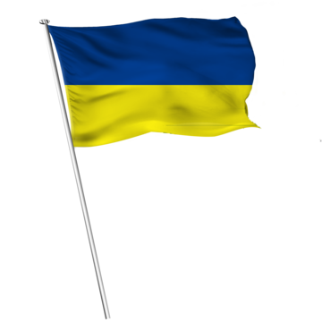 Ukraine flag Blank Meme Template