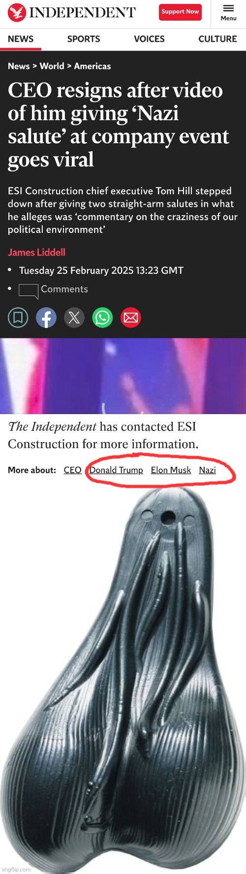 Good job The Independent | image tagged in truth,facts | made w/ Imgflip meme maker