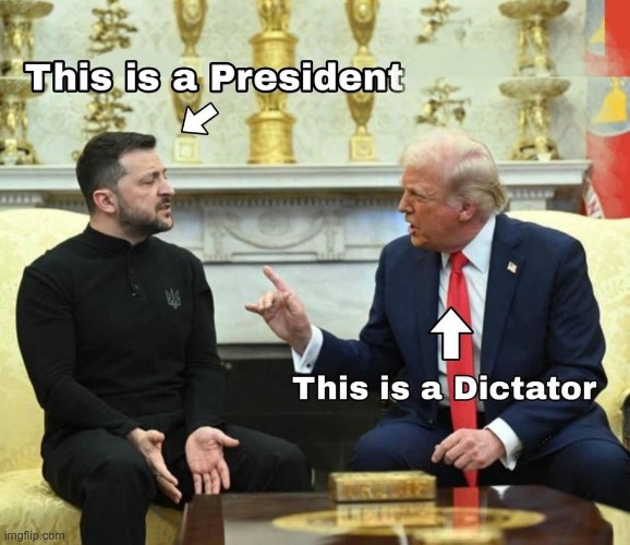 Trump is a disgrace | image tagged in trump,gop,maga,nazis,fascists,zelensky | made w/ Imgflip meme maker