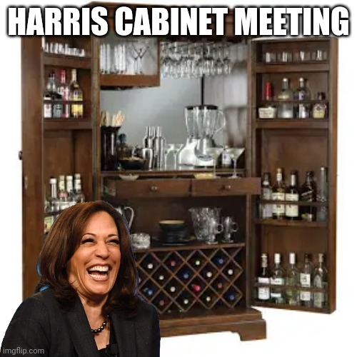 HARRIS CABINET MEETING | made w/ Imgflip meme maker