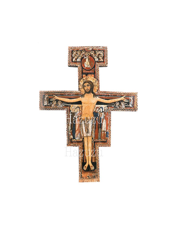 Saint Damiano's Cross Blank Meme Template