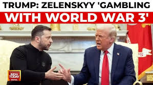 High Quality Trump-Zelenskyy-WW3 Blank Meme Template