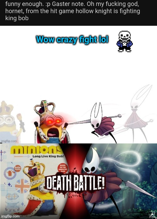Wow crazy fight lol | made w/ Imgflip meme maker
