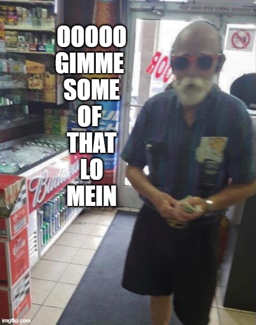 master Roshi  | OOOOO
GIMME 
SOME
OF 
THAT
LO
MEIN | image tagged in master roshi | made w/ Imgflip meme maker