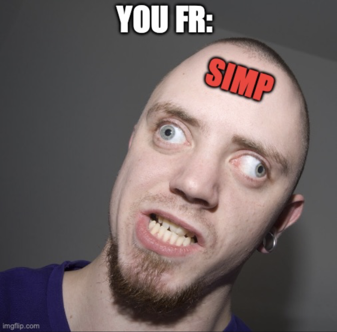SIMP Blank Meme Template
