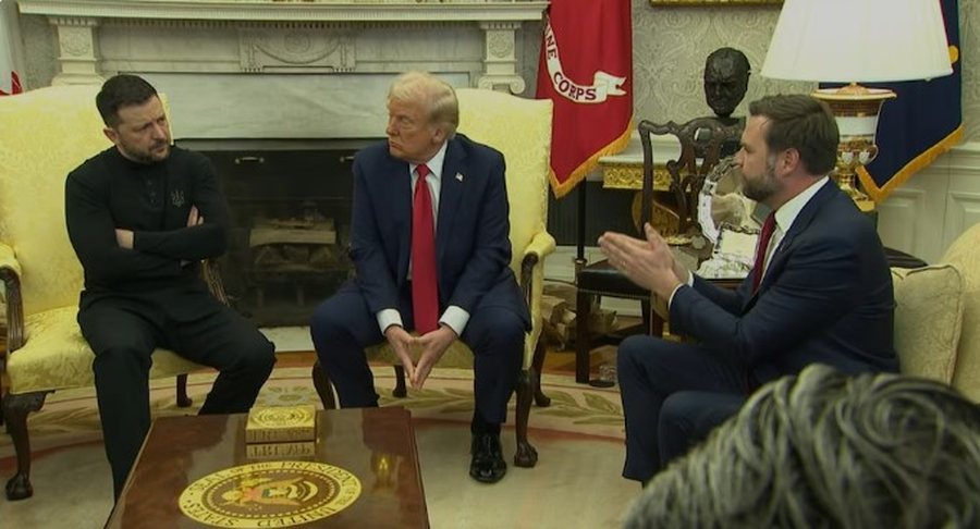 zelensky-trump-vance Blank Meme Template