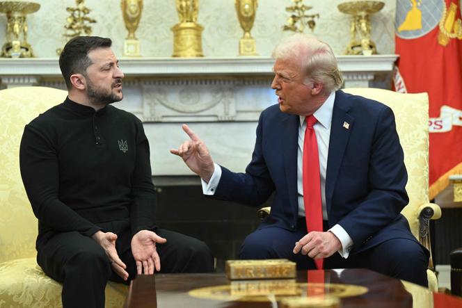 Zelensky and Trump Blank Meme Template