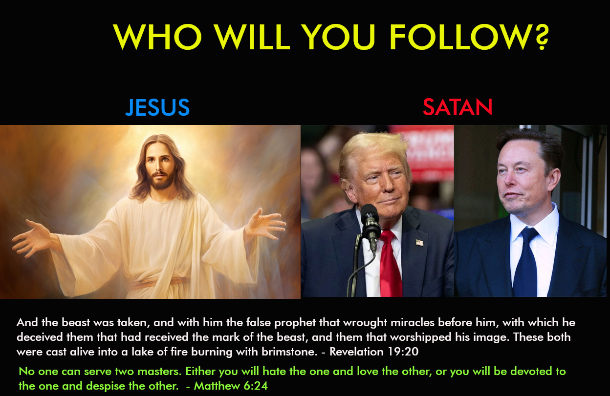 Who Will You Follow? Blank Meme Template