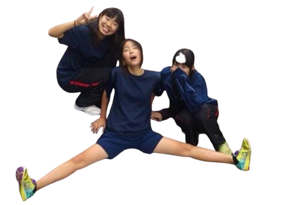excited girls transparent Blank Meme Template