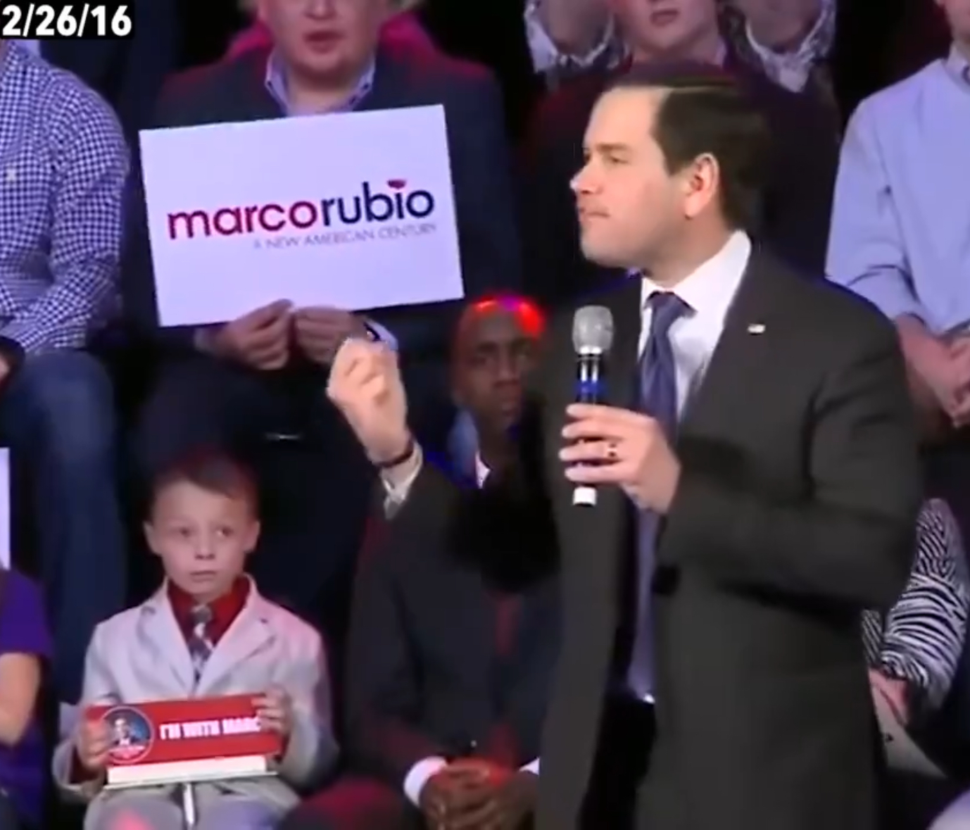 Rubio I will never stop Blank Meme Template