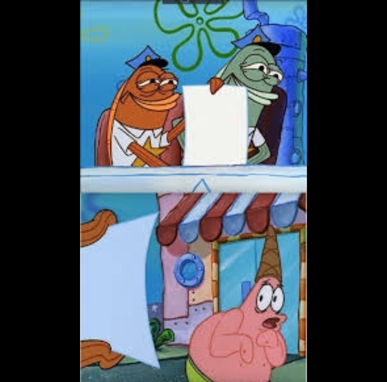 Patrick Blank Meme Template