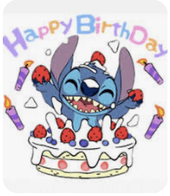 Birthday stitch Blank Meme Template