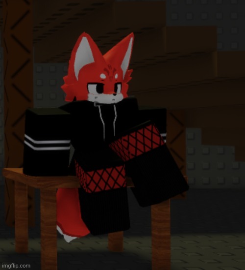 cyrus the fox chilling | image tagged in cyrus the fox chilling | made w/ Imgflip meme maker