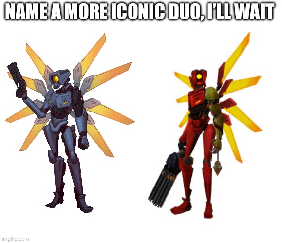 NAME A MORE ICONIC DUO, I’LL WAIT | image tagged in ultrakill | made w/ Imgflip meme maker