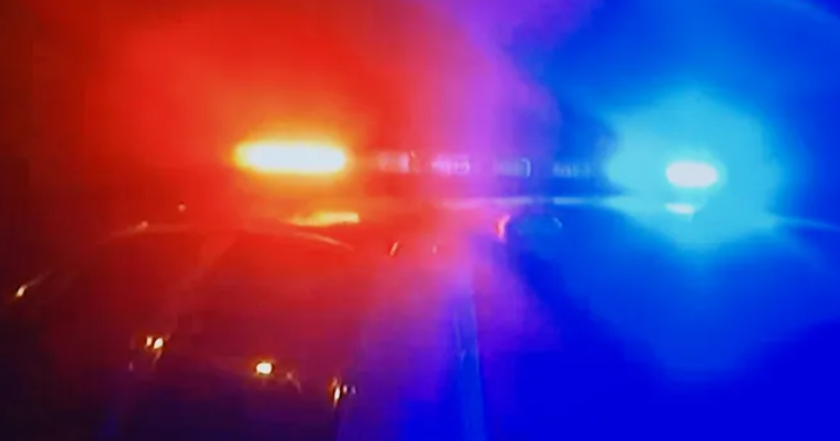 Cop Lights Blank Meme Template