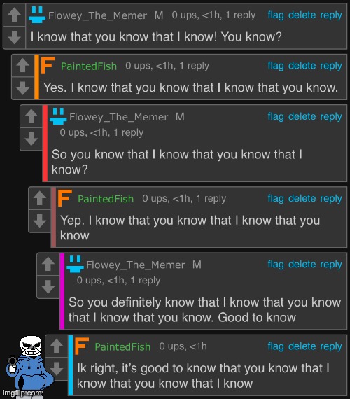 Goofiest conversation of all time | made w/ Imgflip meme maker