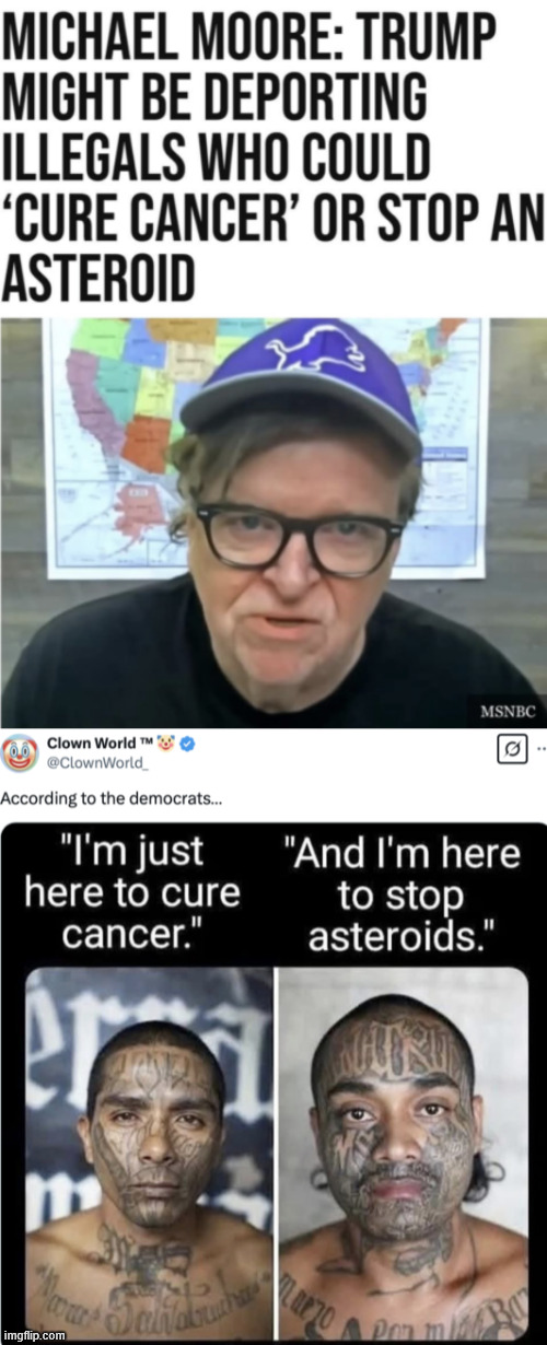 They'll say anything to justify their madness | image tagged in michael moore,unbelievable stupidity,only the cult buys stuff like this | made w/ Imgflip meme maker