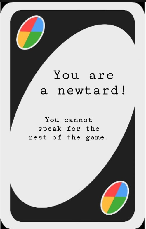 The newtard card Blank Meme Template