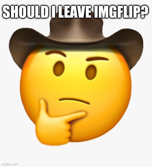 SHOULD I LEAVE IMGFLIP? | image tagged in memes,imgflip,random,wisdom,giorgo | made w/ Imgflip meme maker