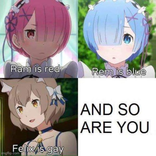 image tagged in re zero | made w/ Imgflip meme maker